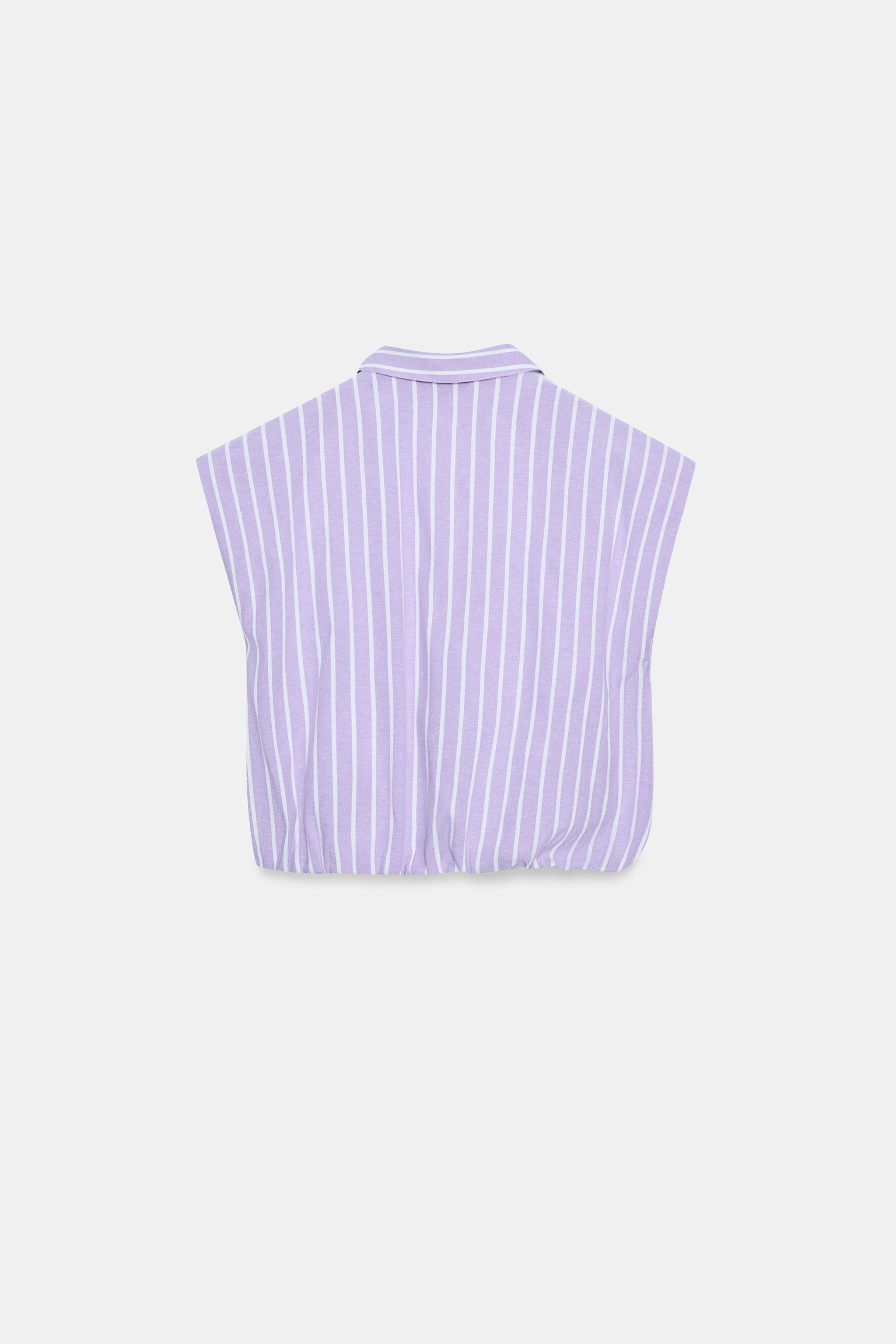 SHORT STRIPED SHIRT